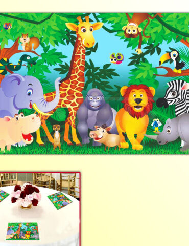 Jungle-Animal-Theme-Table-Mat