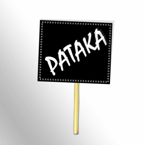 Pataka Black And White Placards Pataka-Black-And-White-Placards