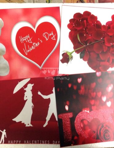 Happy Valentines Day Table Mats