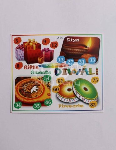Diwali Tambola Tickets (Gifts, Diyas, Sweets & Fireworks)