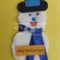 Christmas Snowman Handmade Tambola Tickets