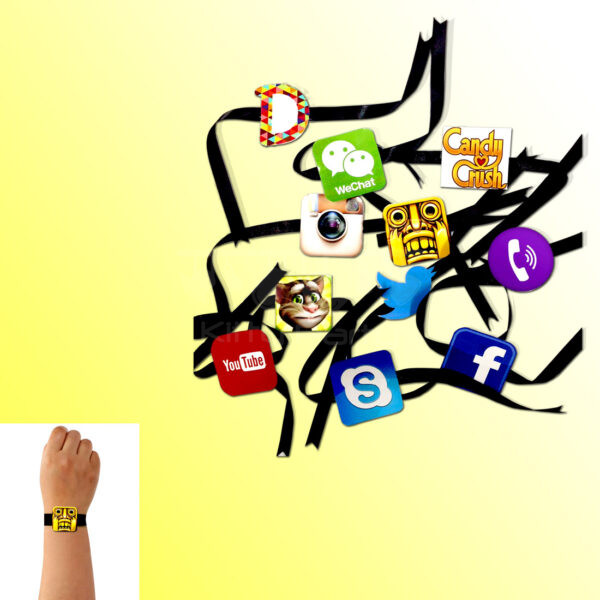 Social-Media-Wrist-Bands