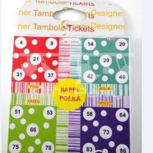 Happy Polka Tambola Tickets