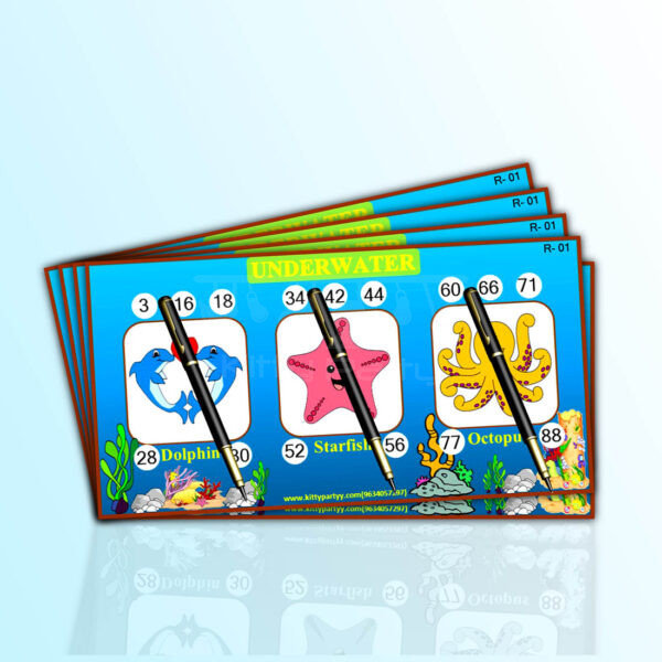 Under-Water-Theme-Tambola-Tickets