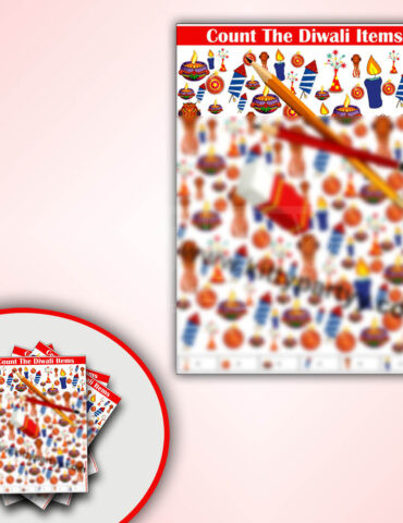 Count-The-Diwali-Items-Paper-Game