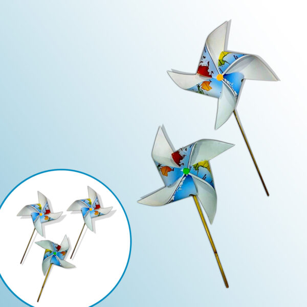 Around The World Pin Wheels