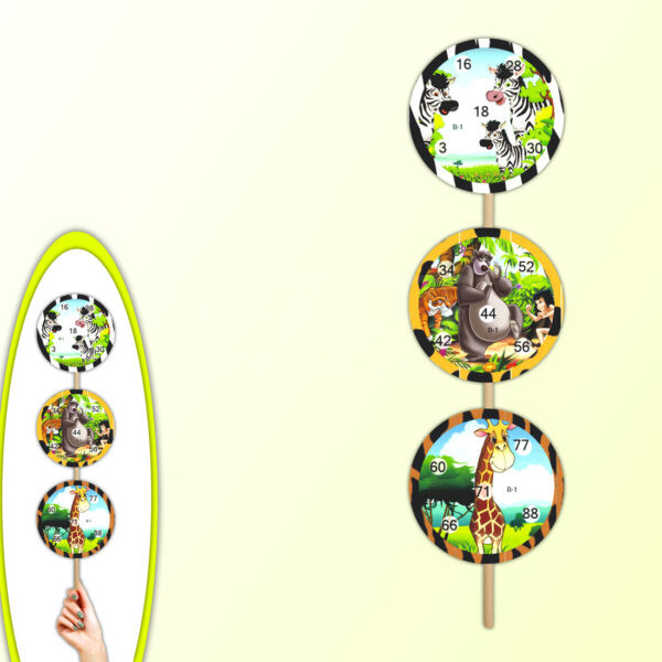 Animals Theme Stick Tambola Animals-Theme-Stick-Tambola