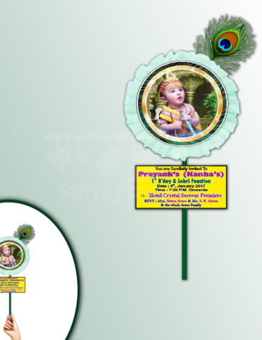 Krishna Theme Invites