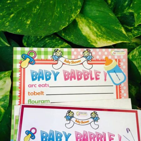 Baby Bubble Paper Game