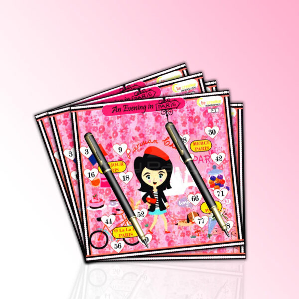 An Evening In Paris Tambola Ticket