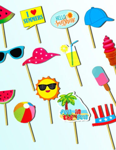 Summer-And-Pool-Party-Stick-Props