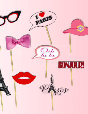 Evening In Paris Stick Props