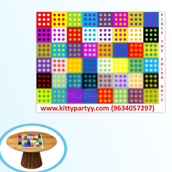 Polka-dots-theme-board-game