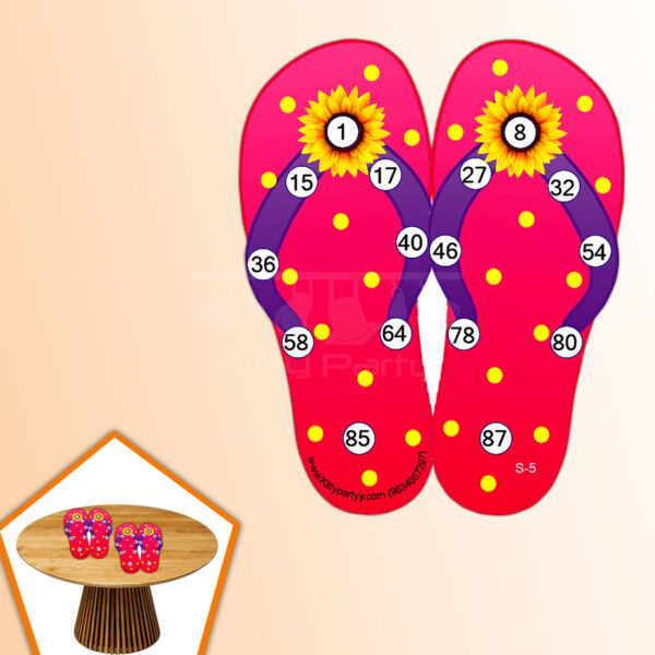 Flip Flops Tambola Tickets Flip-Flops-Tambola-Tickets