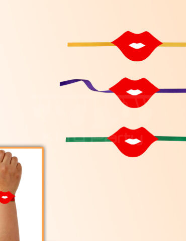 Lips-Wrist-Bands