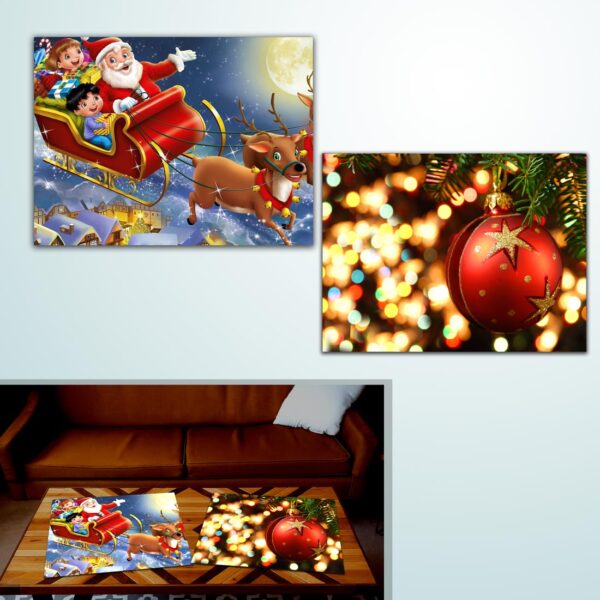 Christmas Theme Table Mats Christmas-Theme-Table-Mats