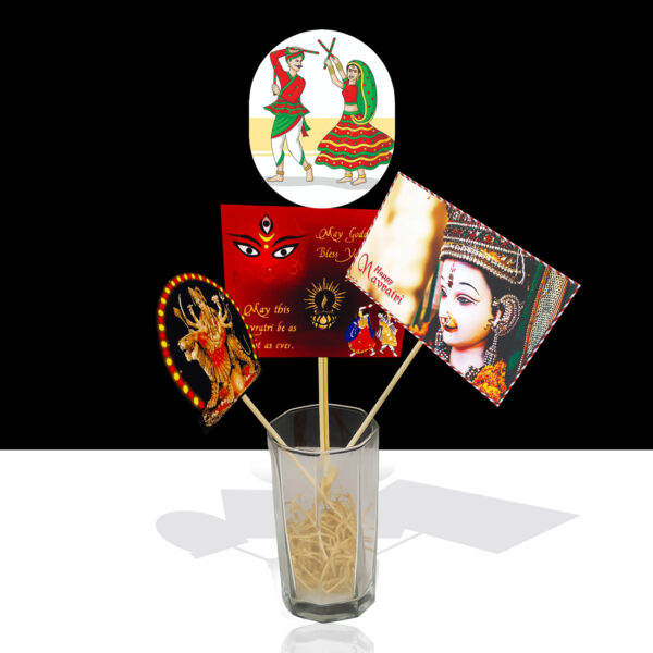 Navratri Theme Center Table Decor Set Navratri-Theme-Center-Table-Decor-Set