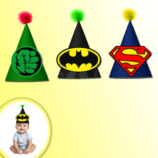 Super-Heroes-Theme-Caps