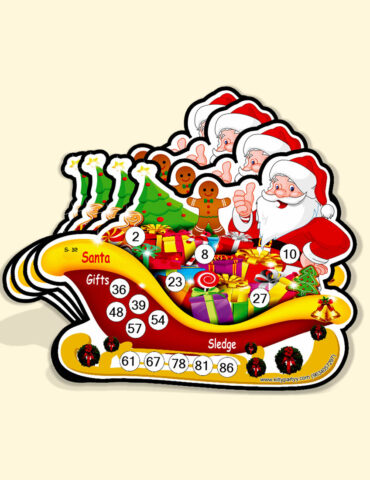 Christmas-Shape-Tambola-Tickets