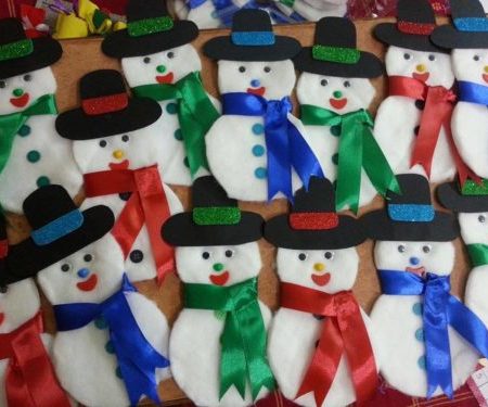 Snowman Handmade Tambola Tickets