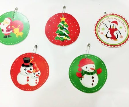 Christmas Theme Badges