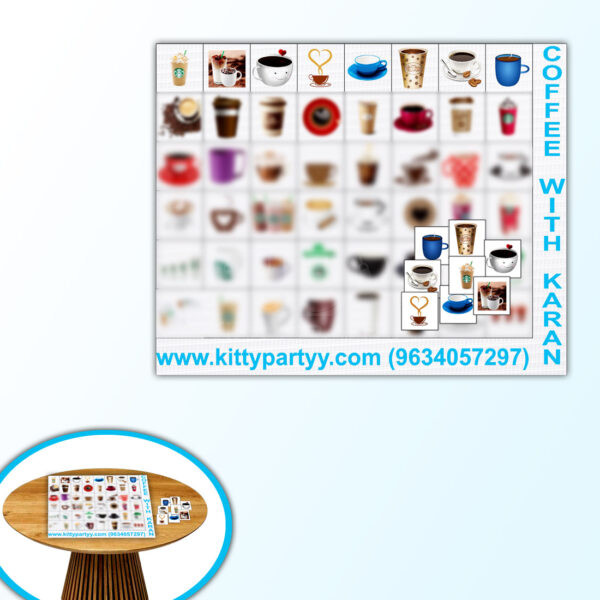 Coffee Board Game With Tags Coffee-Board-Game-With-Tags