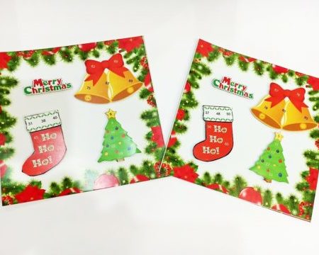 Christmas Theme 3D Tambola Tickets