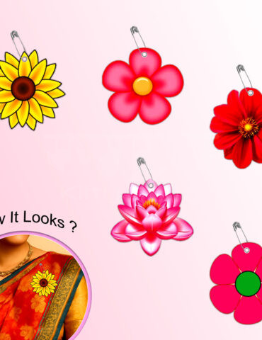 Floral-Theme-Badges