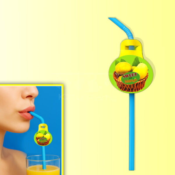 Mangoes Theme Straws Mangoes-Theme-Straws