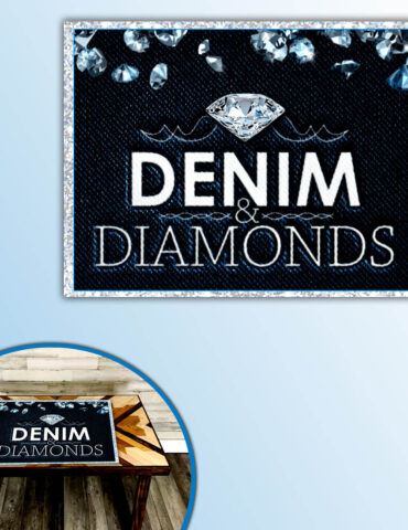 Denim And Diamonds Table Mats B
