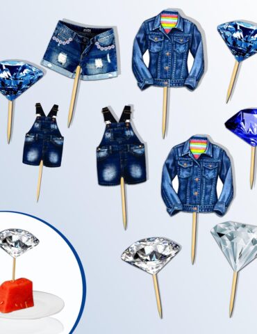 Denim & Diamonds Snack Sticks