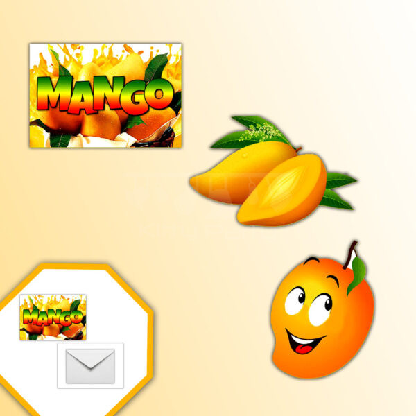 Mangoes-Theme-Shape-Envelopes
