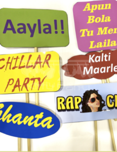 Tapori theme party decoration