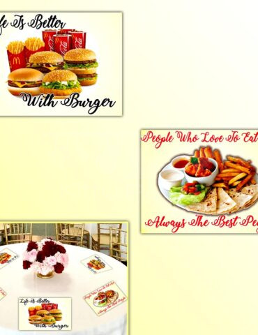 Foodies Table Mats