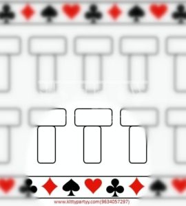 Casino paper game