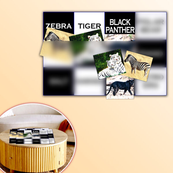 Black & White Theme Activity Game