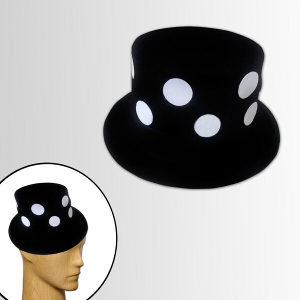 Black & White Theme Hat