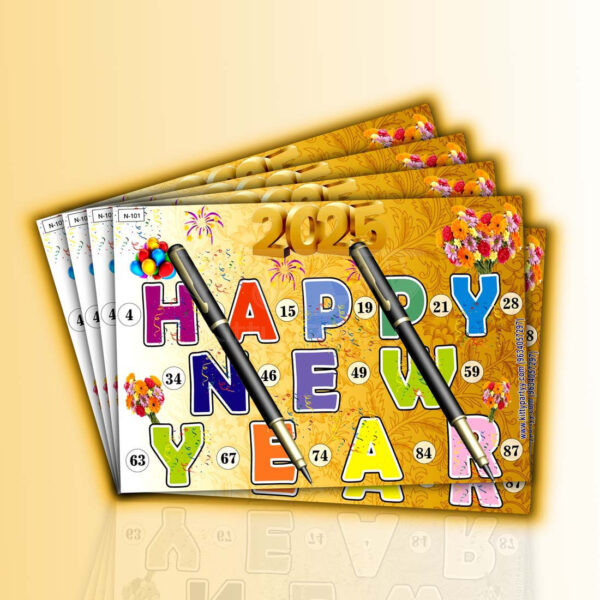 New year golden ticket