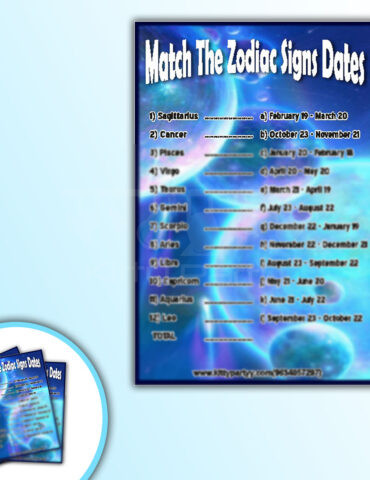 Match-The-Zodiac-Signs-Date-Game