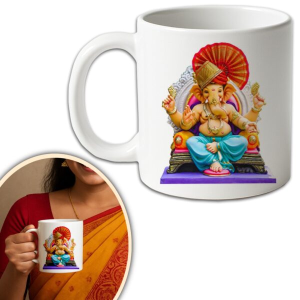 Ganesh Chaturthi Mug Ganesh Chaturthi Printed Mug