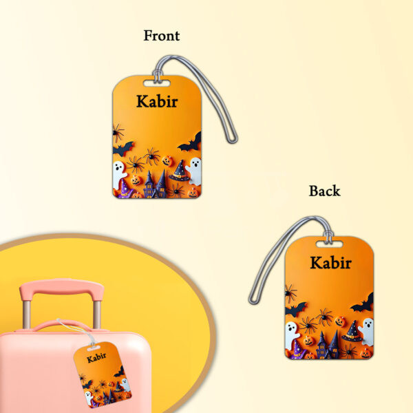 Halloween Theme Luggage Tag
