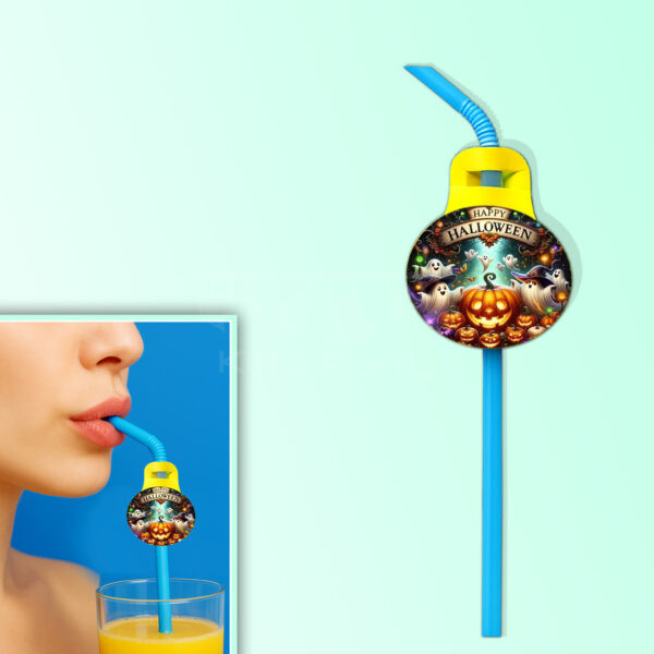 HalloweenTheme Straw