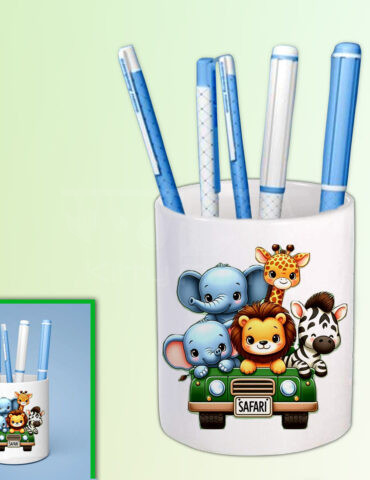 Animal-Jungle-Theme-Pen-Holder