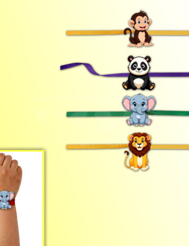 Animal-Jungle-Theme-Wrist-Bands