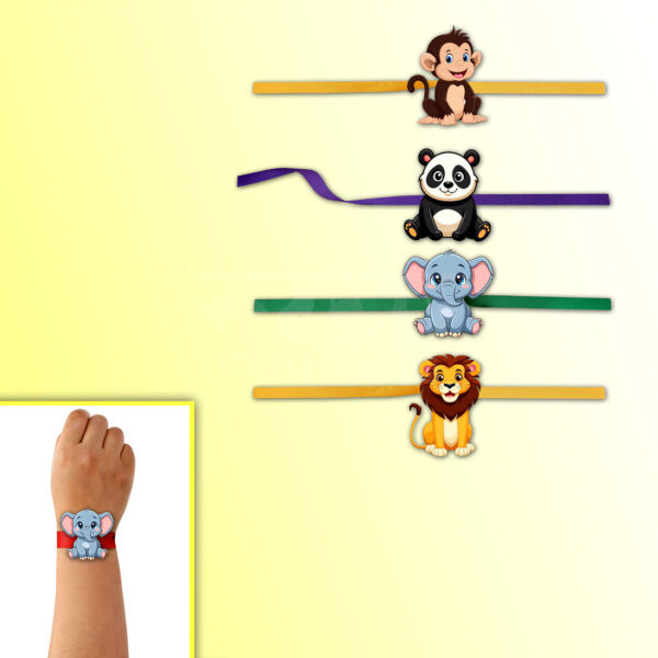Animal Jungle Theme Wrist Bands Animal-Jungle-Theme-Wrist-Bands