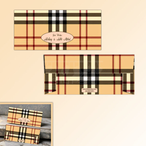 Burberry Pattern Personalised Envelope Burberry-Pattern-Personalised-Envelope