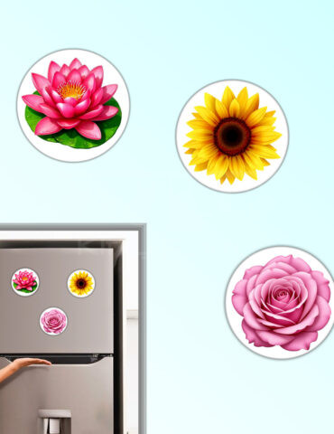 Floral-Fridge-Magnets