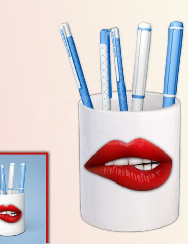 Hottie Gets Naughty Theme Pen Holder