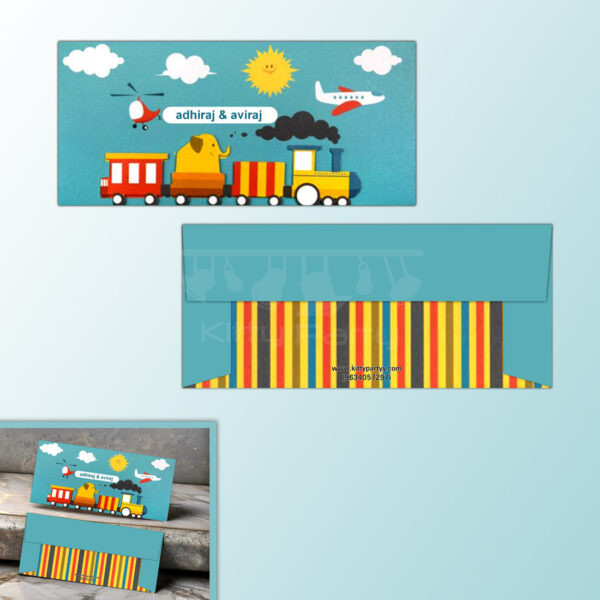 Kids-Train-Personalised-Envelope