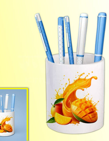 Mango Theme Pen Holder